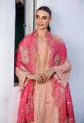 Adan Libas Luxury Lawn Embroidered Series by Hijab Sheikh -ALHS-08